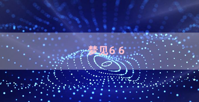 梦见6 6